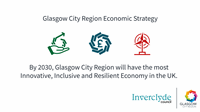 Inverclyde Council graphic for Glasgow City Region regional economic strategy launch